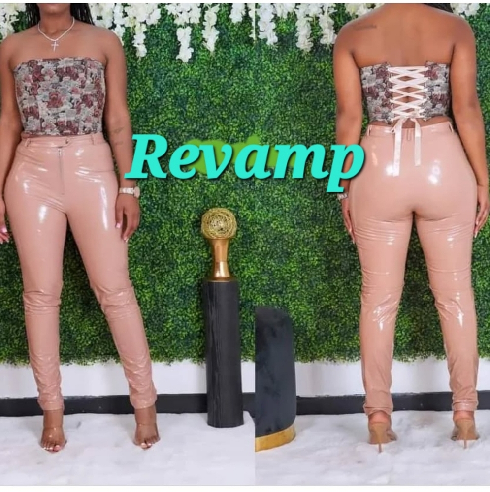New Women's Tan-pink Pants